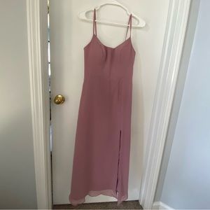 “Moira” Azazie Bridesmaid Dress in Vintage Mauve